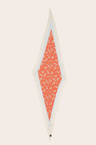 FRAAS Diamond Paisley Pattern Silk Scarf