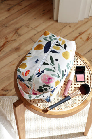 FREON COLLECTIVE Makeup Bag - Sierra Florals