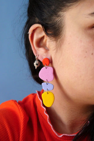 CROCODILE AGILE Pam Earrings - Abstract Shapes