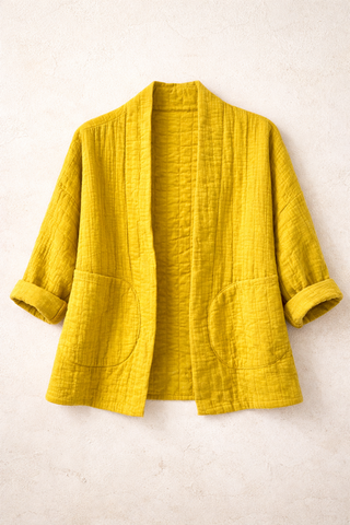 MOONSUN Veste Kimono Molletonée