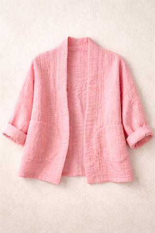 MOONSUN Veste Kimono Molletonée
