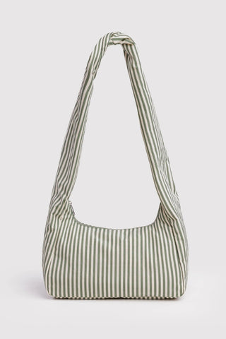 BAGGU Meringue Bag - Sage Stripe