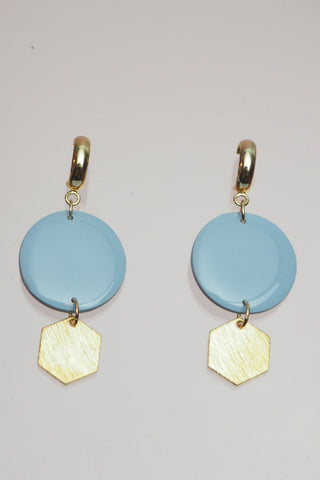 GOOD MORNING Hexa Earrings