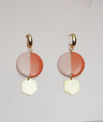 GOOD MORNING Hexa Earrings