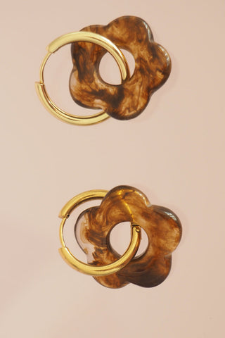 GOOD MORNING Flower Earrings