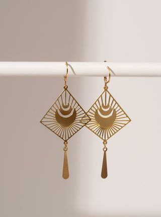 BLOOM Boucles d'Oreilles Gatsby - Or