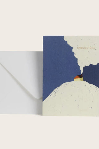 SEASON PAPER Card - Little House