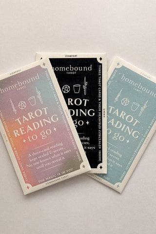 HOMEBOUND TAROT Carte de Tarot à Emporter