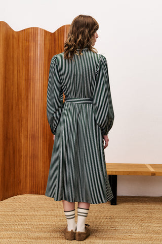 FRNCH PARIS Mint Dress - Moss Green