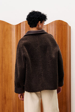 FRNCH PARIS HoneyBush Coat - Chocolate