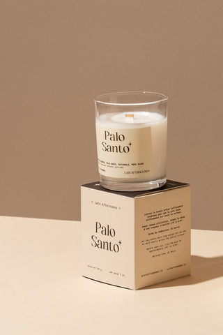 LATE AFTERNOONS Palo Santo Candle