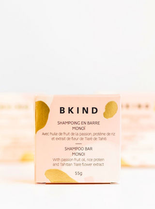 BKIND Shampoing en Barre - Cheveux secs ou fins. Fait localement à Montréal, Québec.