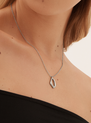 TWENTY COMPASS Nova Necklace - Silver
