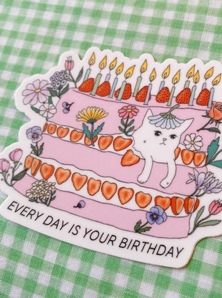 FOONIE Cat Cake Sticker
