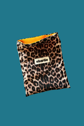 CHARLIE Pochette à Livre Petit Format - Léopard