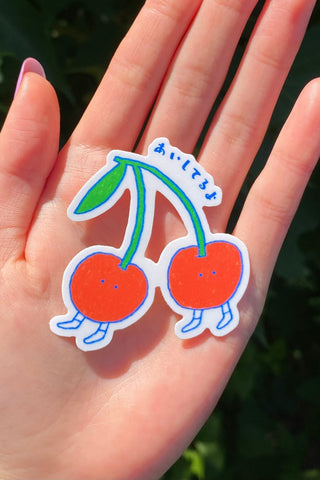 FOONIE Cherry Sisters Sticker