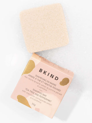 BKIND Shampoing en Barre - Cheveux colorés ou blancs, fait localement à Montréal, Québec.