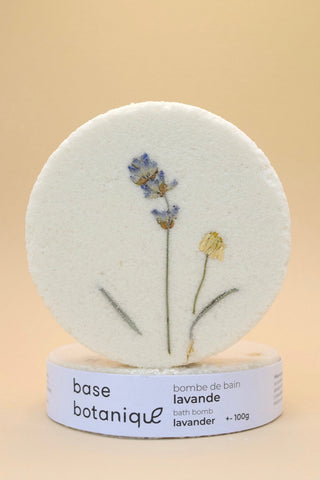 BASE BOTANIQUE Bombe de Bain - Lavande