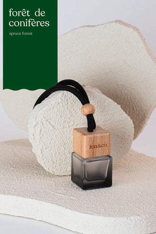 FEU & CO. Diffuseur Voiture - Forêt de connifère