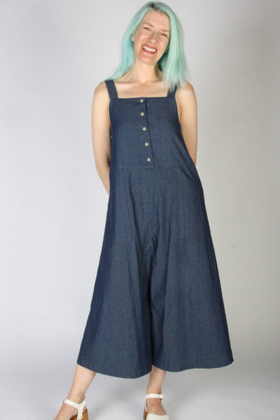BIRDS OF NORTH AMERICA Firecrest Jumpsuit - Dark Wash