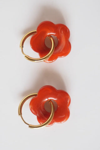 GOOD MORNING Flower Earrings