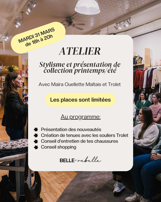 Spring/Summer Styling and Collection Presentation Workshop 🌸