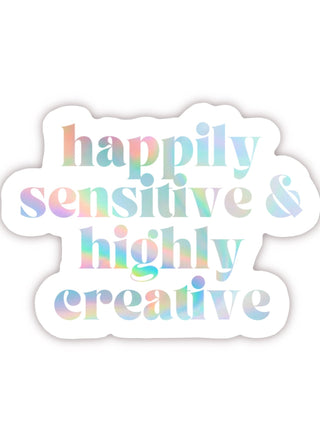 FOONIE Happily Sensitive Sticker