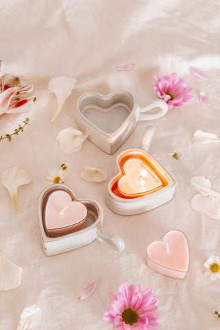 MIMI &amp; AUGUST Heart Candle Holder