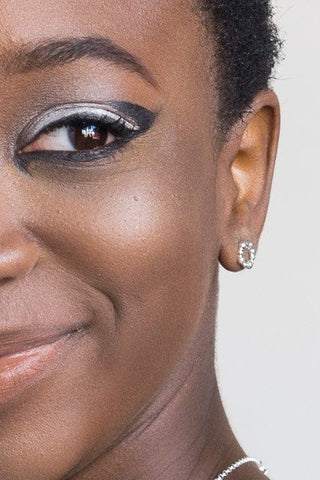 MICHELLE KEMP Hoag Earrings - Silver