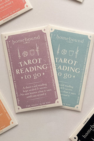 HOMEBOUND TAROT Carte de Tarot à Emporter