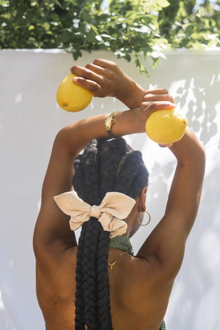 GIBOU Curly Bamboo Scrunchie