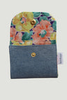 Jeans Bleu - Fleurs Multi