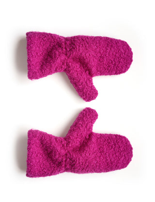 GIBOU Fleece Looped Mittens