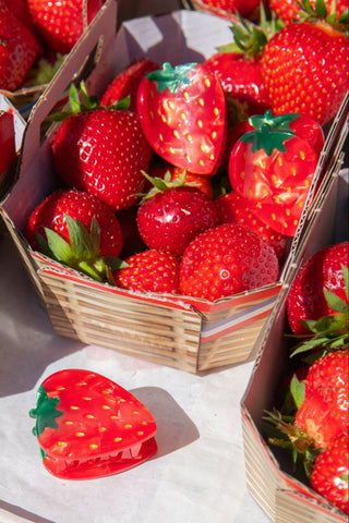 COUCOU SUZETTE Pince à Cheveux - Fraise