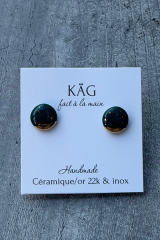 KAG Abstract Ceramic Earrings