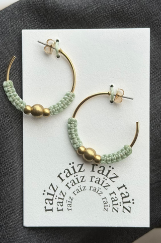 RAÏZ Iris Earrings