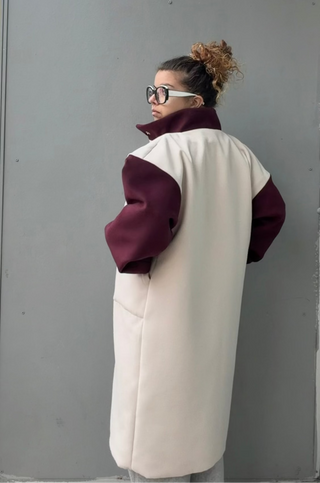 MAS Babylon Coats - Almond and Rosewood