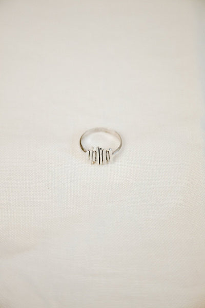HAWKLY Bague Driftwood - Argent