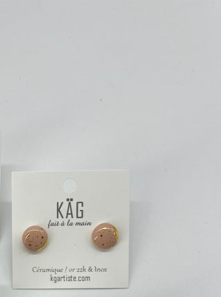 KAG Abstract Ceramic Earrings
