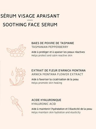 BKIND Facial Serum - Soothing with Arnica and Hyaluronic Acid