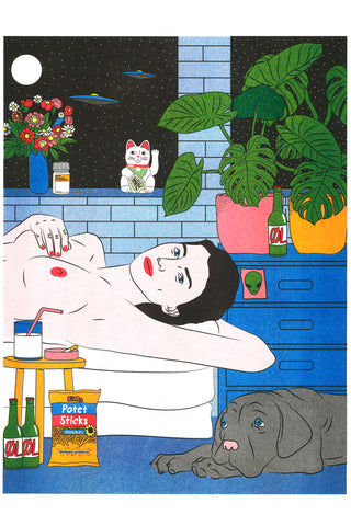 KIBLIND Poster Kine Andersen - Take me home