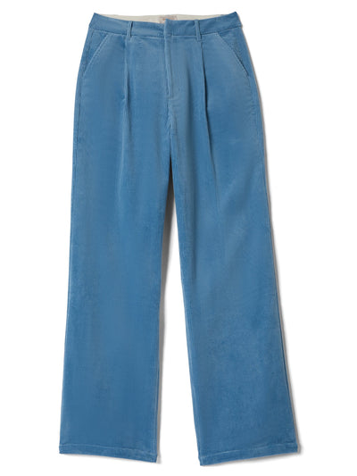 BRIXTON Pantalon Ludlow - Corduroy Bleu