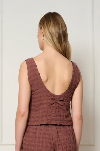 DORSALI Bohol Reversible Top - Mocha