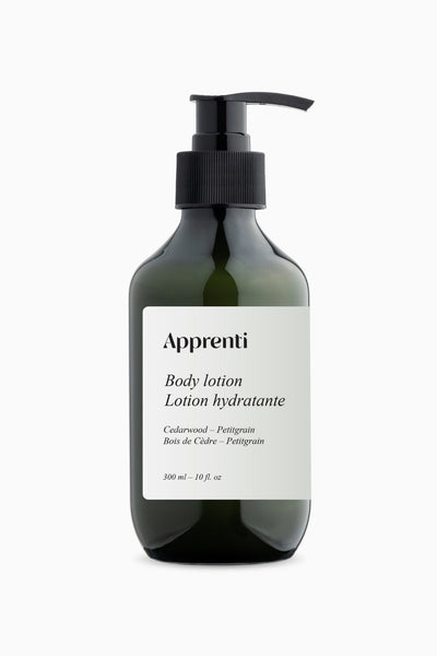 APPRENTI Moisturizing Lotion - Cedarwood and Petitgrain