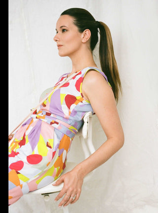 DAGG & STACEY X BELLE + REBELLE Combinaison Maris - Imprimé Art