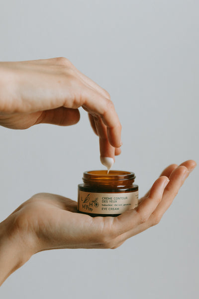 LES MAUVAISES HERBES Crème Contour des Yeux - Bakuchiol & Thé Vert