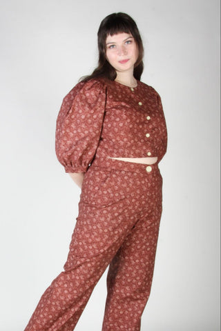 BIRDS OF NORTH AMERICA Robin Blouse - Parlor