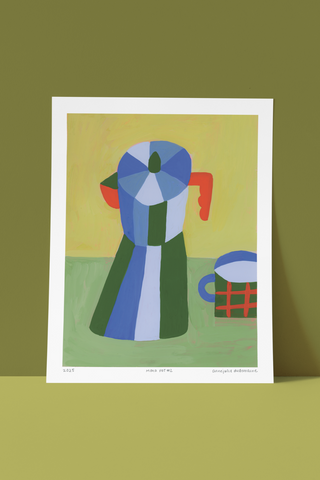 ANNE JULIE DUDEMAINE Moka Pot 2 Poster