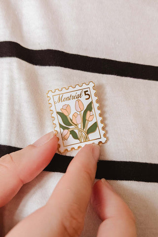 MIMI &amp; AUGUST Pin - MTL Stamp