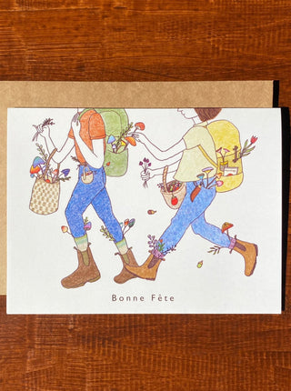 FOONIE Mushroom Picking Card